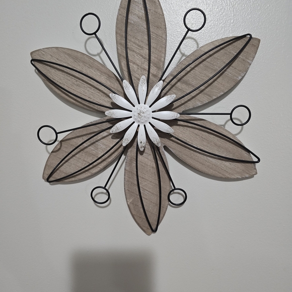 Hobby Lobby Brown and White Floral Wall Art - Picture 2 of 4